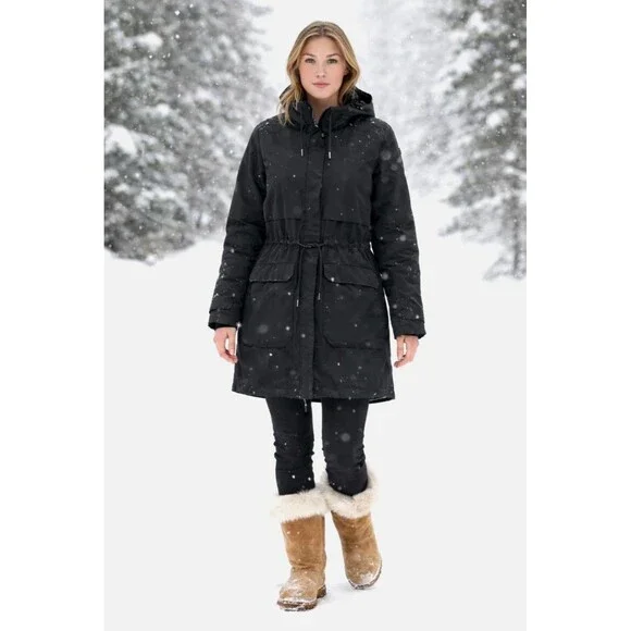 NWT Helly Hansen Boyne Insulated 2.0 Women’s Parka Winter Coat Black S - Picture 8 of 8